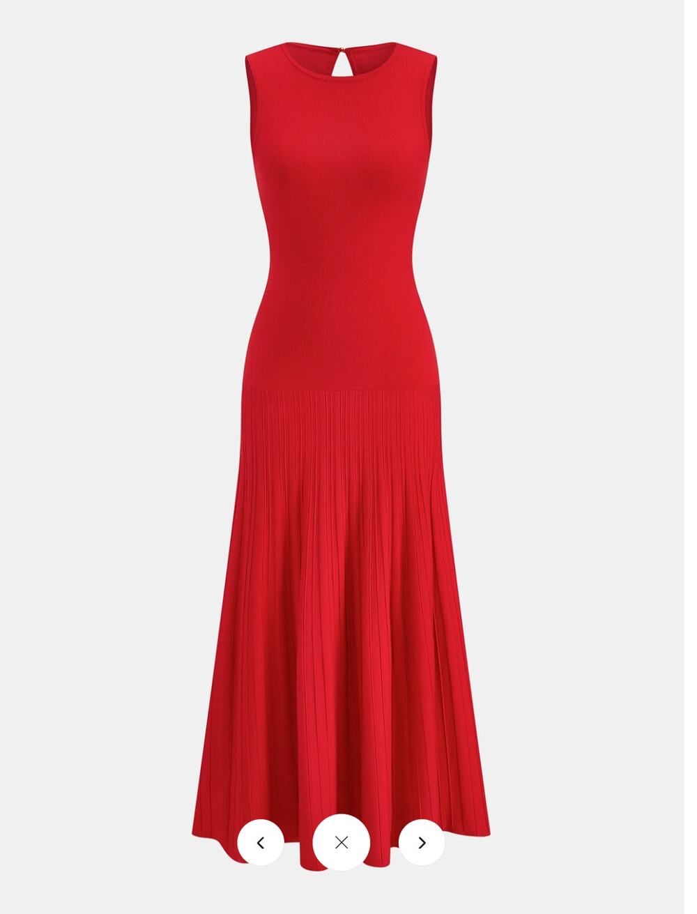 NWT Commense Sleeveless Slim Fit Mermaid Dress Sz S